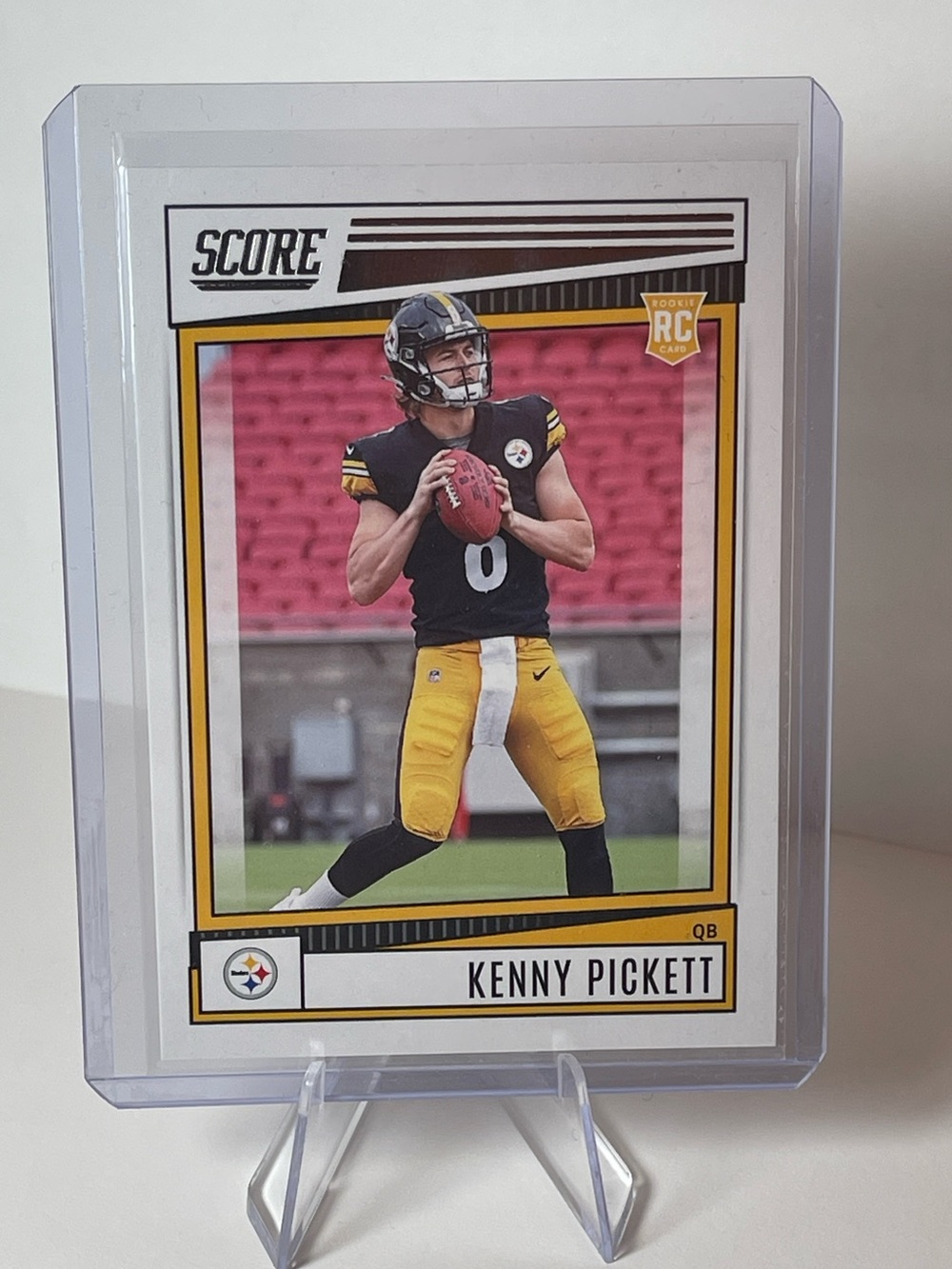 2022 Score #301 Kenny Pickett rookie card